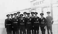 Подполковник Полюхов с офицерами ортб