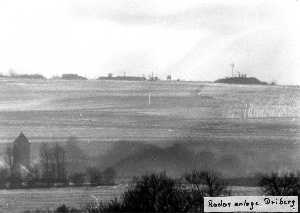Вид на позицию роты на горе Дриберг. Фото найдено на www.forum-ddr-grenze.de . Автор сообщения karl143.