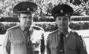 Начальник РТВ полковник Щербаков и командир 45 ртбр подполковник Мигунов