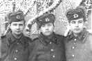 Слева направо: Владимир Кузьмин, Иван Морозов, Иван Артюх.